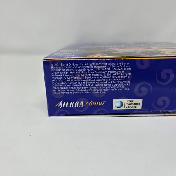 Hallmark Scrapbook Studio 2001 Windows 95 98 XP Sealed CD-ROM Original Box - Picture 11 of 14